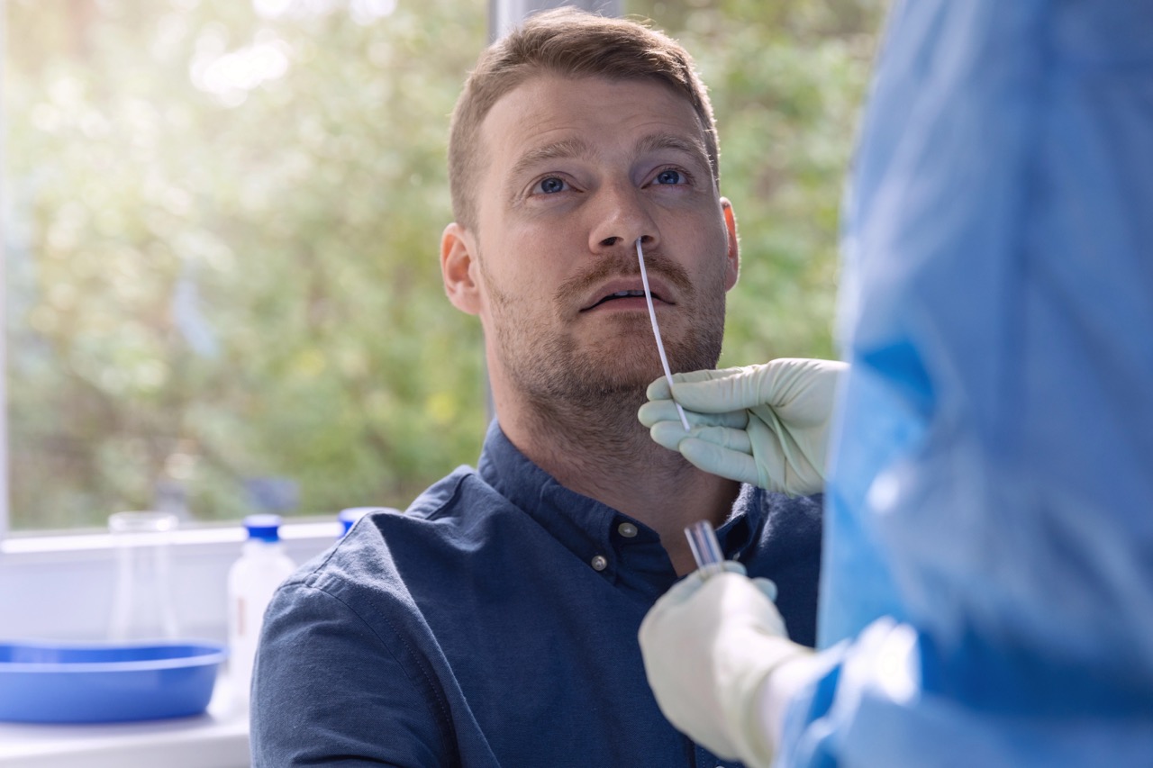 Nasal swab test Nasal swab test at Inspire Pharmacy to test for RSV / Influenza A / Influenza B